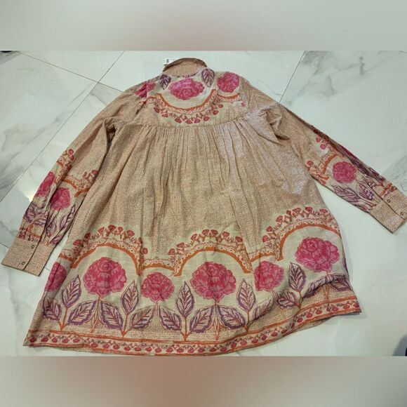 Free people smell of roses mini dress #3 - Picture 7 of 11